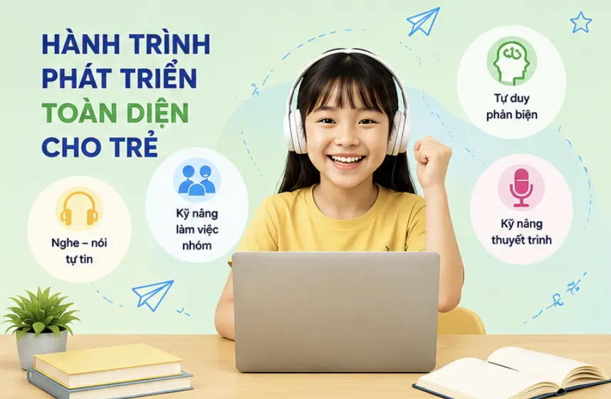 UGROW English – Nơi con tự tin cất tiếng Anh mỗi ngày